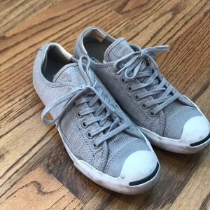 Converse Jack Purcell Gray texture SZ 8